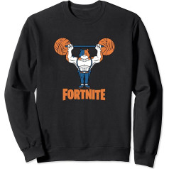 Fortnite Yarn Lifter Orange Teksta treniņkrekls