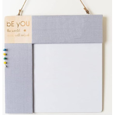 IVEI Whiteboard Bulletin Board - Combination Board Combo - Dry Erase Board - Bulletin Board - Mood Board with Quote | All Purpose To Do Boards for Office, School, Home 14