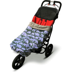 100% Waterproof Soft Fleece Lined Wheelchair Cover | Universal Fit for Wheelchairs and Rehab Strollers | Child Size