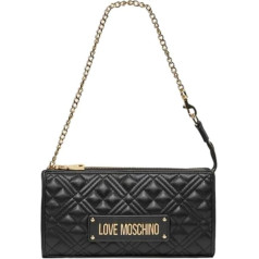 Love Moschino Sieviešu plecu soma JC4011PP1I Black, melna, melna