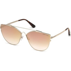 Tom Ford Unisex-Erwachsene FT0563 33G 64 Sonnenbrille, Zelta (ORO)