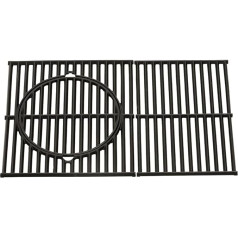 Dehner Grillrost für Lancaster 400, apm. 50 x 44,5 x 5 cm, Gusseisen, schwarz