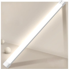 Airand LED apgaismojums mitrajām telpām 150 cm, LED caurule 45 W, IP66 ūdensizturīga pagraba lampa, 4500 LM garāžas lampa, darbnīcas griestu gaisma, 4000 K neitrāli balta LED griestu gaisma pagrabam, garāžai, mitro telpu lampa