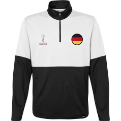 FIFA vīriešu oficiālais vīriešu futbola čempionāts 2022 1/4 Zip Pull Over Vācija Zip Pull Over (1 gabala iepakojums)