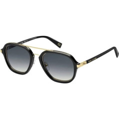 Marc Jacobs Unisex-Erwachsene Marc 172/S 9O 2M2 54 Sonnenbrille, Schwarz (Black Gold/Dark Grey Sf)