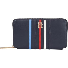 Tommy Hilfiger Iconic Tommy Large ZA Corp AW0AW16165 Sieviešu somas, Space Blue, Space Blue