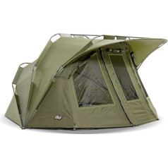 Lucx® Lion Fishing Tent Bivvy 1-2 Man Carp Dome Fishing Tent 10,000 mm Water Column Camping Tent