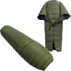 onewind Topquilt Camping Sleeping Bag, Warm/Cold Weather Quilt Poncho for Hiking, Backpack, Hiking