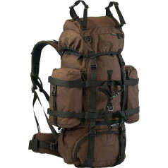 Wisport Trekking Backpack + E-Book, рюкзак для мужчин и женщин, походный рюкзак, туристический рюкзак, Cordura, Reindeer 75 L, коричневый