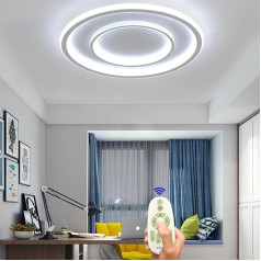 HAPYNY 72 W LED griestu gaisma Dimmable apaļa griestu gaisma Modernā dzīvojamās istabas lampa Guļamistabas lampa Virtuves gaisma ar tālvadības pulti