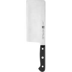 ZWILLING Gourmet Chinesisches Kochmesser, 18 cm, Rostfreier Spezialstahl, Ergonomischer Kunststoff-Griff, Schwarz - Ražots Vācijā