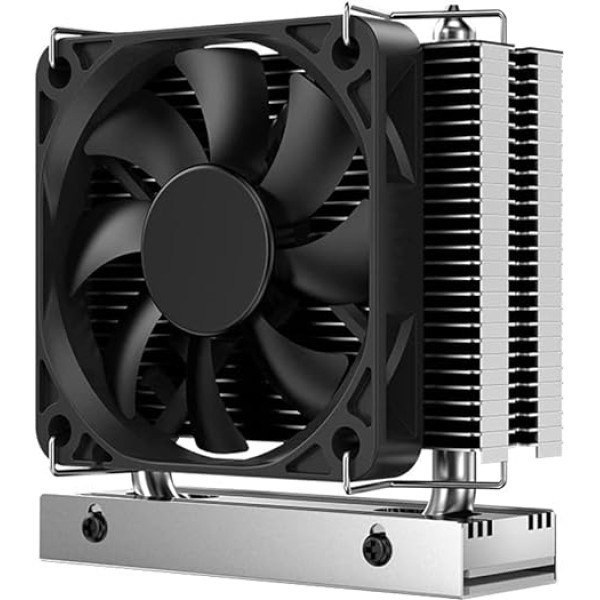 JIUSHARK M.2-Three M2 2280 cietvielu cietā diska dzesētājs ar 6010 ventilatoru SSD dzesētājs PCI-E 4.0/5.0 Alumīnija dzesētājs dzesēšanas termiskā paliktņa dzesētājs galda datoram