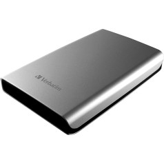 Verbatim 53189 ārējais cietais disks - ārējie cietie diski (vadu, sudraba, USB 3.0 (3.1 Gen 1) Type-A, USB, 3.0 (3.1 Gen 1), HDD)