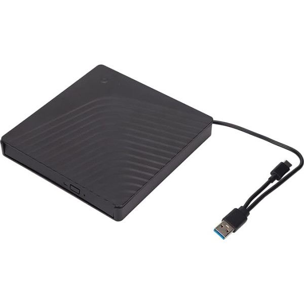 Ārējais diska korpuss Noņemams ārējais optiskā diska korpuss USB3.0/USB2.0 5Gbps portatīvo datoru optiskā diska korpuss 12,7MM/9,5MM SATA DVD RW diskdziņam