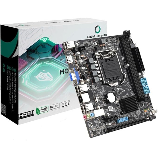 Motherboard H110 1151 DDR4 Desktop Motherboard Computer CPU I3 I5 I7