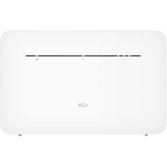 HUAWEI B535-235 4G LTE Router 3Pro (Cat.7, 4G LTE до 300 Мбит/с Download), 100 Мбит/с Upload), WiFi 300 Мбит/с (2,4 ГГц) + 867 Мбит/с (5 ГГц), 4 x Gigabit LAN) Белый