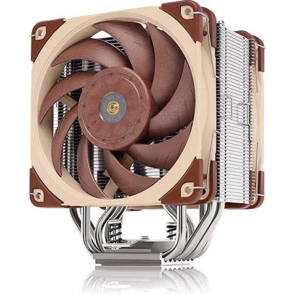 Noctua NH-U12A, augstākās kvalitātes CPU dzesētājs ar klusiem NF-A12x25 PWM augstas veiktspējas ventilatoriem (120 mm, brūns)