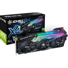 Inno3D Grafiskā karte GeForce RTX 3070 Ti iChill X4 8GB GDDR6X (C307T4-086XX-1820VA35)