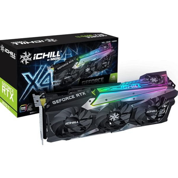 Inno3D Karta graficzna GeForce RTX 3070 Ti iChill X4 8GB GDDR6X (C307T4-086XX-1820VA35)