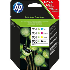 HP C2P43AE#301 - Tintes kasetne NO 950XL/951XL - B/C/M/Y Combo Pack blisteris