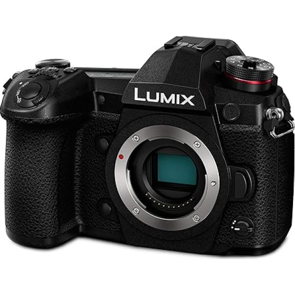 Panasonic DMC Lumix G sistēmas kamera (20 MP, 4K, 6K foto, attēla stabilizators, OLED skatu meklētājs, Wi-Fi, aizsardzība pret putekļiem un šļakatām)