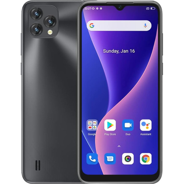 OSCAL C60 Android 11 4G viedtālrunis bez līguma, Helio A22 Quad-Core 4GB RAM + 32GB ROM, 6,53 collu HD+ displejs, Dual SIM tālrunis, 13MP + 5MP Dual Camera, 4780mAh akumulators, GPS WiFi Wi-Fi Face