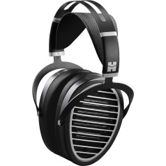 HIFIMAN Ananda Over-Ear Open-Back Hi-Fi planārās magnētiskās austiņas ar noņemamu kabeli audiofilam/mājizklaidei melnas krāsas