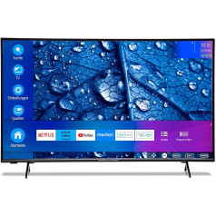 MEDION P14313 (MD 30020) 108 cm (43 collu) Full HD televizors (Smart TV, HDR, Netflix, Prime Video, PVR, Bluetooth, trīs uztvērēju uztvērējs)