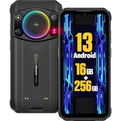 Ulefone Armor 21 Āra mobilais tālrunis 9600 mAh, 16GB + 256GB/2TB SD Octa-Core G99 122dB 64MP + 24MP + 16MP nakts redzamības 120Hz 6,58 collu FHD+ IP68/69K viedtālrunis bez līguma Android 13 4G Dual SIM