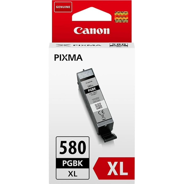 Canon Originaltinte PGI-580XL PGBK, Größe XL, Segment Schwarz, Plastikverpackung (jaunā versija)