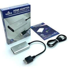 Kaico PS1 HDMI adapteris / PS2 AV HDMI kabelis visiem Sony PS1 un PS2 modeļiem - pārslēdz starp RGB vai komponentu - PS1 un PS2 HDMI adapteris jebkura PS savienošanai ar jebkuru HD televizoru