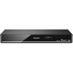 Panasonic DMR-PWT550EB Blu-Ray atskaņotājs un HDD ierakstītājs ar Freeview Play - melns