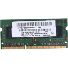 Wisboey 2GB 1RX8 PC3-10600S 1333MHz 204Pin 1.5V operatīvā atmiņa portatīvajiem datoriem ar augstas veiktspējas DDR3