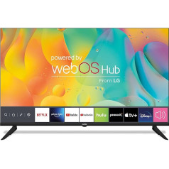 CELLO 43 collu Smart TV LG WebOS Full HD televizors ar trīskāršu uztvērēju S2 T2 FreeSat Bluetooth Disney+ Netflix Apple TV+ Prime Video