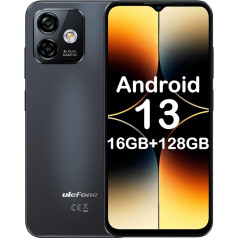 Ulefone Note 16 Pro (2023) Viedtālrunis Twilight Black