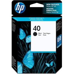 Oriģinālā tinte HP 40, NO40 51640AE - Premium klases printera kasetne - melna - 1 120 lappuses - 42 ml