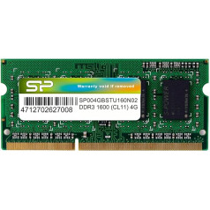 Silicon Power SO DDR3 4GB PC 1600 CL11 8 mikroshēmas