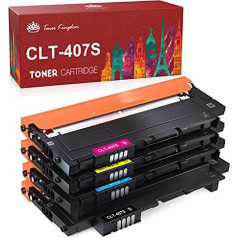 Toner Kingdom kompatibel Samsung CLT-K4072S CLT-C4072S CLT-M4072S CLT-Y4072S Tonerpatronen für Samsung CLP-320 CLP-320N CLP-320W CLP-320N CLP-325 CLP-325N CLP-325W CLX-3180 CLX-3180FN CLX-3180FW CLX-3185 CLX-3185F CLX-3185F CLX-3185FN CLP-3185FW CLX-3185