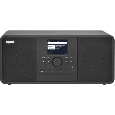 Imperial DABMAN i205 CD (DAB+ Digital Radio, FM Reception with CD Player, Internet Radio), Colour: Black