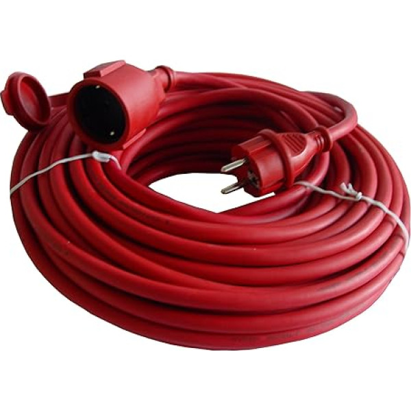 UNITEC Gumijas savienojums H07RN-F3G1,5mm² 25, IP44, rot