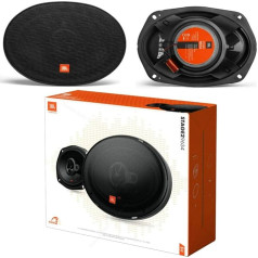 2 Coaxial 3-Way Speakers Compatible with JBL Stage2 9634 6 x 9 15.00 x 23.00 cm 150 x 230 mm 70 Watt RMS 420 Watt Max 4 Ohm 92 dB per Pair