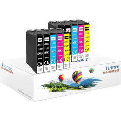 Tinnee T1285 Printera kasetnes saderīgas ar Epson T1281 T1282 T1283 T1284 priekš Epson Stylus SX125 SX420W SX425W SX235W S22 SX130 SX435W SX230 SX440W Stylus Office BX305F BX305F W W W