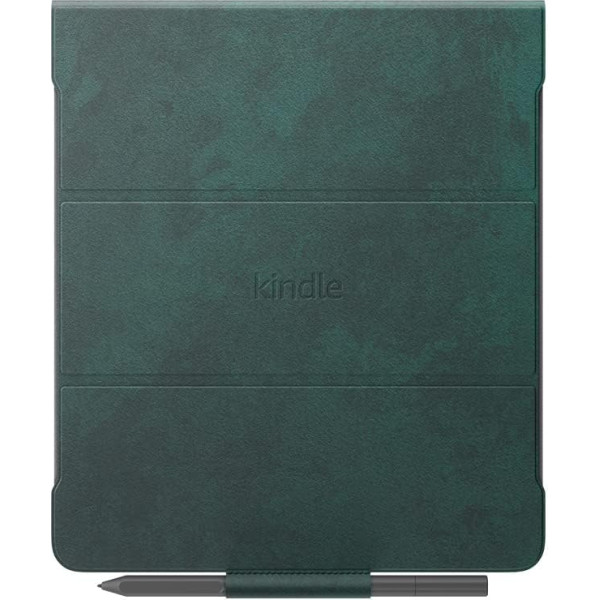 Amazon Kindle Scribe-Premium-Klapphülle mit magnetischer Befestigung | stilīgs, viegls dizains |(tikai piemērots Amazon Kindle Scribe), leder, melns