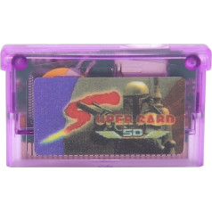 Spēļu zibatmiņas atmiņas karte Video spēļu atmiņas karte GBA SP GBM ierakstīšanas kartei Spēļu zibatmiņas kartes Mini Super Card Atbalsta atmiņas karte