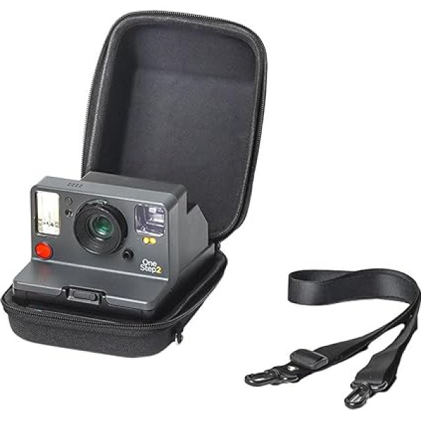 DSRong POLAROID OneStep 2/OneStep+/Now/Now+ Instant Camera Case Black, melns, Futrālis