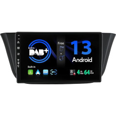 SXAUTO - Iebūvēts DAB - Android 13 IPS auto radio Iveco Daily VI (2014-2021) - Iebūvēts Carplay/Android Car - LED kamera + mikrofons - 4G + 64G - 360-CAM stūres kontrole Fast Boot WiFi - 2 DIN 9