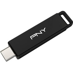 PNY 256GB Elite-X Type-C USB 3.2 Gen 1 Flash Drive, up to 200MB/s Read Speed