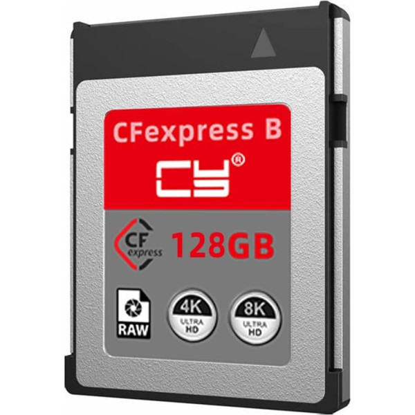 NFHK CFexpress Type-B 128GB Memory Card CFE CFB Adapter Compatible with XS Camera 8K RAW PCIe Extension