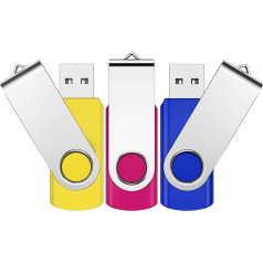 Pendrive 2GB 3 Pack USB 2.0 Flash Drive datu glabāšanas zibatmiņas disku ātrgaitas atmiņas stick vienība Zipper Pen Multicolor