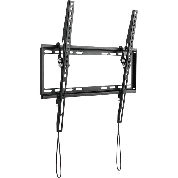 SCHWAIGER 9369 TV Wall Mount Tiltable 32-75 Inch TV Mount Maximum 35 kg Max. VESA Standard 400 x 400 Black Includes Mounting Accessories